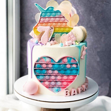 "Поп-ит единорог" купить - воткинск.сладкоежкин.рф