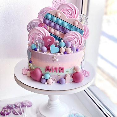 Торт "Сладкий поп-ит" купить - воткинск.сладкоежкин.рф