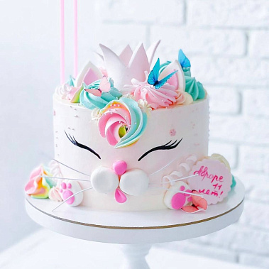 Торт "Сладкий котик" купить - воткинск.сладкоежкин.рф