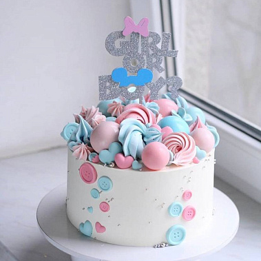 Торт "Girl or Boy" купить - воткинск.сладкоежкин.рф
