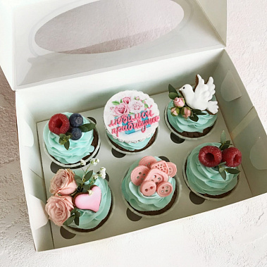 Капкейки "Любимой прабабушке" купить - воткинск.сладкоежкин.рф