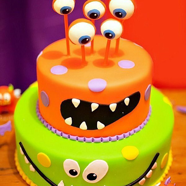 Торт "Монстры" купить - воткинск.сладкоежкин.рф