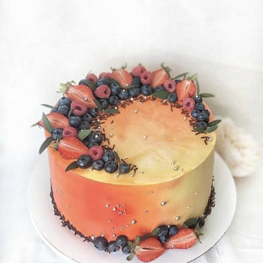 Торт «Закат» купить - воткинск.сладкоежкин.рф