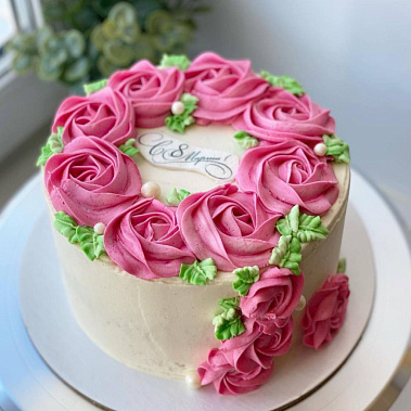 "Розовый венок" купить - воткинск.сладкоежкин.рф