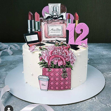 Торт "Косметика" купить - воткинск.сладкоежкин.рф