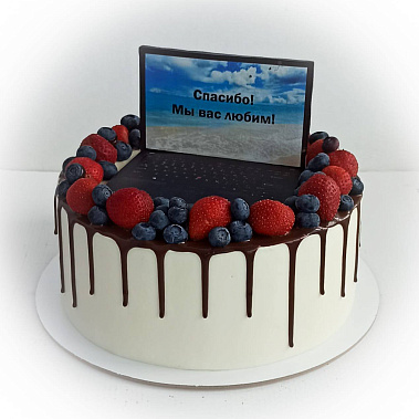 Торт "Ноутбук" купить - воткинск.сладкоежкин.рф