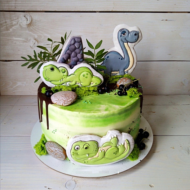 Торт "Динозавры" купить - воткинск.сладкоежкин.рф