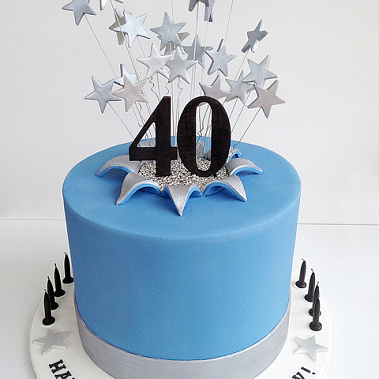 Торт "40" купить - воткинск.сладкоежкин.рф